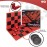 HI-Q Checkers & Tic-Tac-Toe Board Game for Kids: Unleash The Fun with Interlocking Pieces & Foldable Design