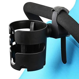 Accmor Cup Holder - Universal 360 Rotatable for Uppababy, Nuna & Doona Strollers & Wheelchairs