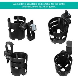 Accmor Cup Holder - Universal 360 Rotatable for Uppababy, Nuna & Doona Strollers & Wheelchairs