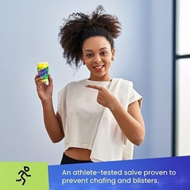 Anti-Chafing Stick - Made with 100% Plant-Based Ingredients Plus Beeswax. Works for All Distance Runners from 5K Walks/Runs to 100 Mile Ultra Marathons (1.4oz - Pack of 1) Anti-Chafing Stick - Made with 100% Plant-Based Ingredients Plus Beeswax. Works for All Distance Runners from 5K Walks/Runs to 100 Mile Ultra Marathons (1.4oz - Pack of 1)