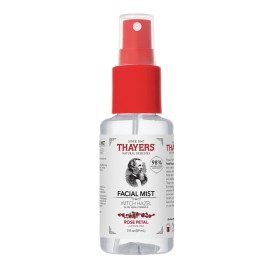Thayers Alcohol-Free Witch Hazel Facial Mist Toner with Aloe Vera, Rose Petal, Soothing and Hydrating, for All Skin Types, Trial Size, 3 oz Thayers Alcohol-Free Witch Hazel Facial Mist Toner with Aloe Vera, Rose Petal, Soothing and Hydrating, for All Skin Types, Trial Size, 3 oz