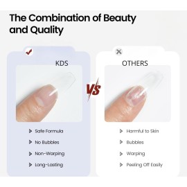 KDS Nail Glue for Professional Fake Nail Art & Design 10pcs Nail Tip Extension Glue KDS Nail Glue for Professional Fake Nail Art & Design 10pcs Nail Tip Extension Glue