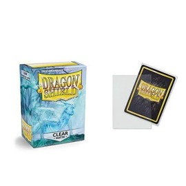 5 Packs Dragon Shield Matte Clear Standard Size 100 ct Card Sleeves Value Bundle! 5 Packs Dragon Shield Matte Clear Standard Size 100 ct Card Sleeves Value Bundle!