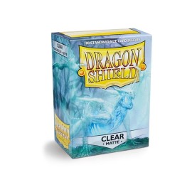 5 Packs Dragon Shield Matte Clear Standard Size 100 ct Card Sleeves Value Bundle! 5 Packs Dragon Shield Matte Clear Standard Size 100 ct Card Sleeves Value Bundle!