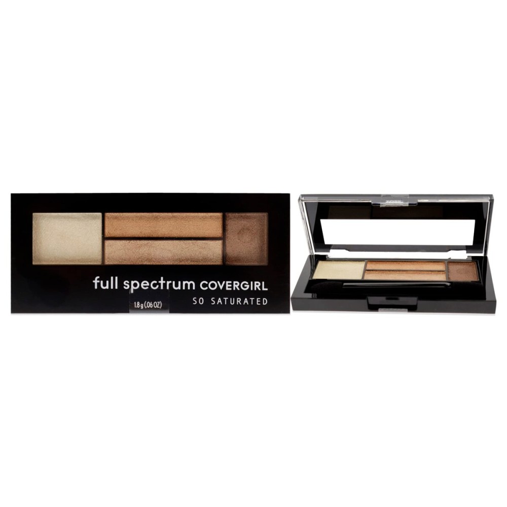 COVERGIRL So Saturated Quad Palette, Steady, 0.06 Ounce COVERGIRL So Saturated Quad Palette, Steady, 0.06 Ounce