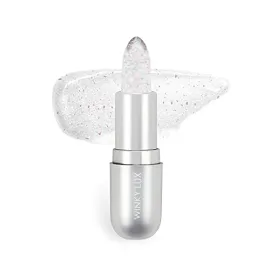 Winky Lux Glitter Confetti Balm, pH Lip Balm, pH Color Changing Lipstick and Tinted, Vegan & Cruelty Free Lip Balm, Hydrate & Plump, Sheer Pink Lipstick, Rainbow Confetti