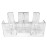 Yuanhe 6 Deck Revolving Rotating Canasta Playing Card Tray