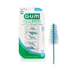 GUM Proxabrush Go-Betweens Refills - Wide - Compatible with GUM Permanent Handle - Reusable Interdental Brushes - Soft Bristled Dental Picks, 16 Count