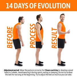 Posture Corrector for Men and Women, Bodywellness Fix Upper Back Brace for Clavicle Support, Adjustable Back Straightener and Providing Pain Relief from Neck, Back & Shoulder Under Clothes (Regular) Posture Corrector for Men and Women, Bodywellness Fix Upper Back Brace for Clavicle Support, Adjustable Back Straightener and Providing Pain Relief from Neck, Back & Shoulder Under Clothes (Regular)