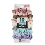 Scunci Value Pack No Damage Scrunchies - 10 Pcs.