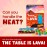 R&R Games The Table is Lava, Family Game for Adults and Kids, Card Game for Game Night