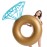 Jasonwell Inflatable Diamond Ring Pool Float - Engagement Ring Bachelorette Party Float Stagette Decorations Swimming Tube Floaty Outdoor Water Lounge Floats for Adults