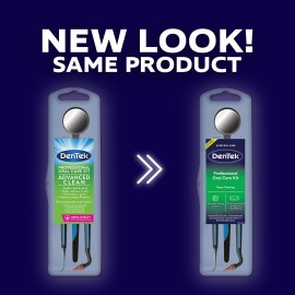 DenTek Professional Oral Care Kit, Advanced Clean- Portable, Multiple Tips, Dental Pick, Scaler, Stimulator, and Dental Mirror, White DenTek Professional Oral Care Kit, Advanced Clean- Portable, Multiple Tips, Dental Pick, Scaler, Stimulator, and Dental Mirror, White