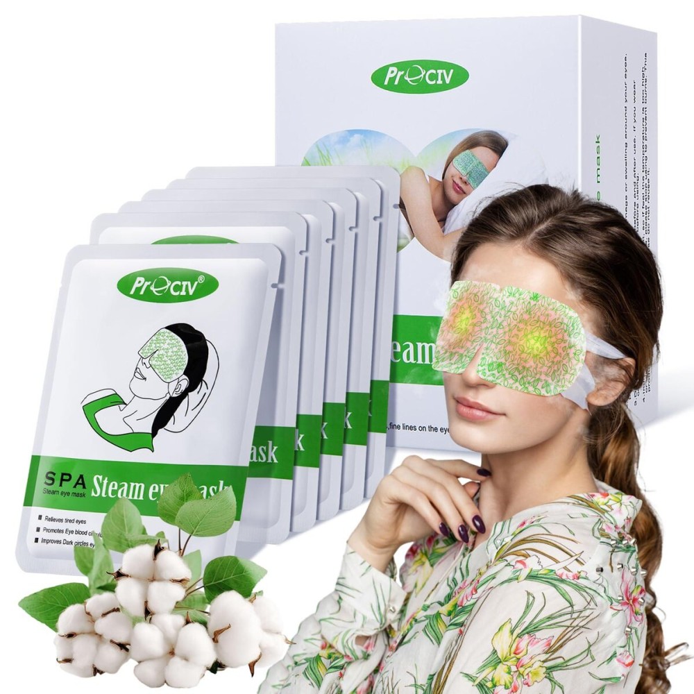 16 Packs Steam Eye Mask,Warm Eye Compress for Dry Eyes Sleep Mask,Hot Auto Heated Eye Masks Relaxing Gifts for Women Moist Heat for Eyes Soothing Eye Fatigue,Disposable Eye Mask for SPA Essentials 16 Packs Steam Eye Mask,Warm Eye Compress for Dry Eyes Sleep Mask,Hot Auto Heated Eye Masks Relaxing Gifts for Women Moist Heat for Eyes Soothing Eye Fatigue,Disposable Eye Mask for SPA Essentials