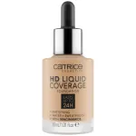 Catrice | HD Liquid Coverage Foundation | High & Natural Coverage | Vegan & Cruelty Free (032 | Nude Beige)