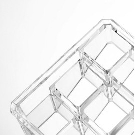 Weiai Lipstick Holder 18 Spaces Lipgloss Organizer, 3 Rows - Multi Level, Makeup Holder & Cosmetics Storage Display Weiai Lipstick Holder 18 Spaces Lipgloss Organizer, 3 Rows - Multi Level, Makeup Holder & Cosmetics Storage Display