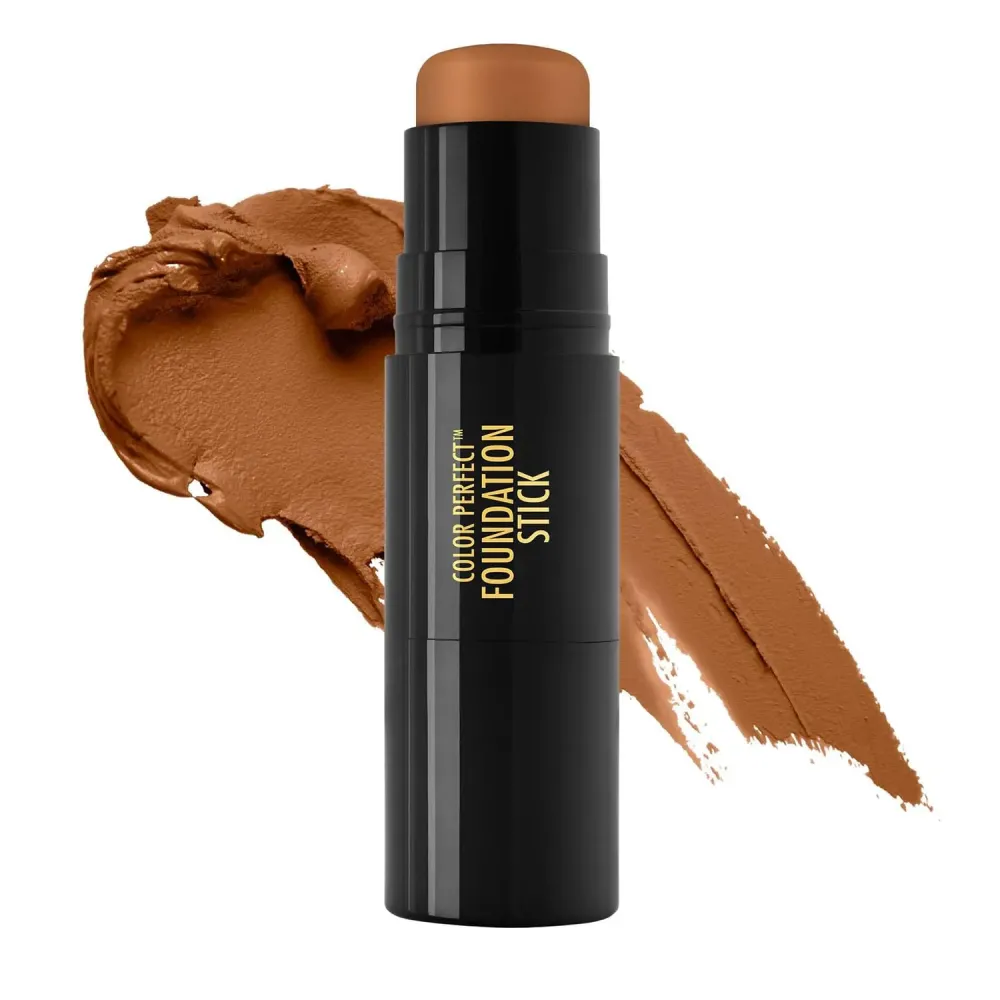Black Radiance Color Perfect Foundation Stick with Soft Brush Applicator Duo - Buildable, Blendable Versatile Pigment-Rich Formula - Bronze Glow Black Radiance Color Perfect Foundation Stick with Soft Brush Applicator Duo - Buildable, Blendable Versatile Pigment-Rich Formula - Bronze Glow