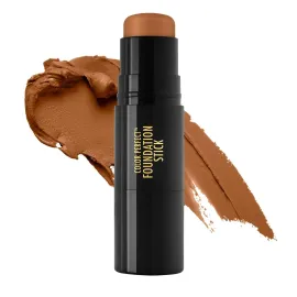 Black Radiance Color Perfect Foundation Stick with Soft Brush Applicator Duo - Buildable, Blendable Versatile Pigment-Rich Formula - Bronze Glow
