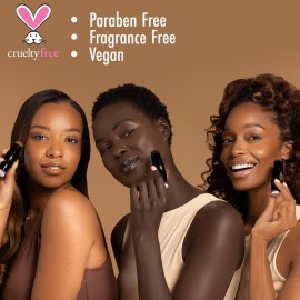 Black Radiance Color Perfect Foundation Stick with Soft Brush Applicator Duo - Buildable, Blendable Versatile Pigment-Rich Formula - Bronze Glow Black Radiance Color Perfect Foundation Stick with Soft Brush Applicator Duo - Buildable, Blendable Versatile Pigment-Rich Formula - Bronze Glow