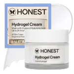 Honest Beauty Hydrogel Cream with Hyaluronic Acid | Lightweight, Moisturizing Water Cream | Gentle for Sensitive Skin, Fragrance Free, Vegan | 1.7 fl oz