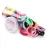 HOYOLS Seamless Hair Band Small Hair Ties Ponytail Holder No Crease Damage 4cm (10 Multi Color Set)
