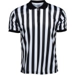 Murray Sporting Goods Mens Referee Shirt Collared | Official Mens Ref Shirt Jersey Short Sleeve - Football Halloween Costume (Large)