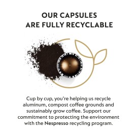 Nespresso Capsules Vertuo, Double Espresso Chiaro, Medium Roast Espresso Coffee, 30-Count Coffee Pods, Brews 2.7oz. Nespresso Capsules Vertuo, Double Espresso Chiaro, Medium Roast Espresso Coffee, 30-Count Coffee Pods, Brews 2.7oz.