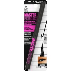 Maybelline Eyestudio Master Precise All Day Waterproof Liquid Eyeliner Makeup, Black, 2 Count (Packaging May Vary) Maybelline Eyestudio Master Precise All Day Waterproof Liquid Eyeliner Makeup, Black, 2 Count (Packaging May Vary)
