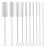 Long Straw Brush, Nylon Pipe Tube Cleaner 8-ihch 10 Different Diameters Set of 10