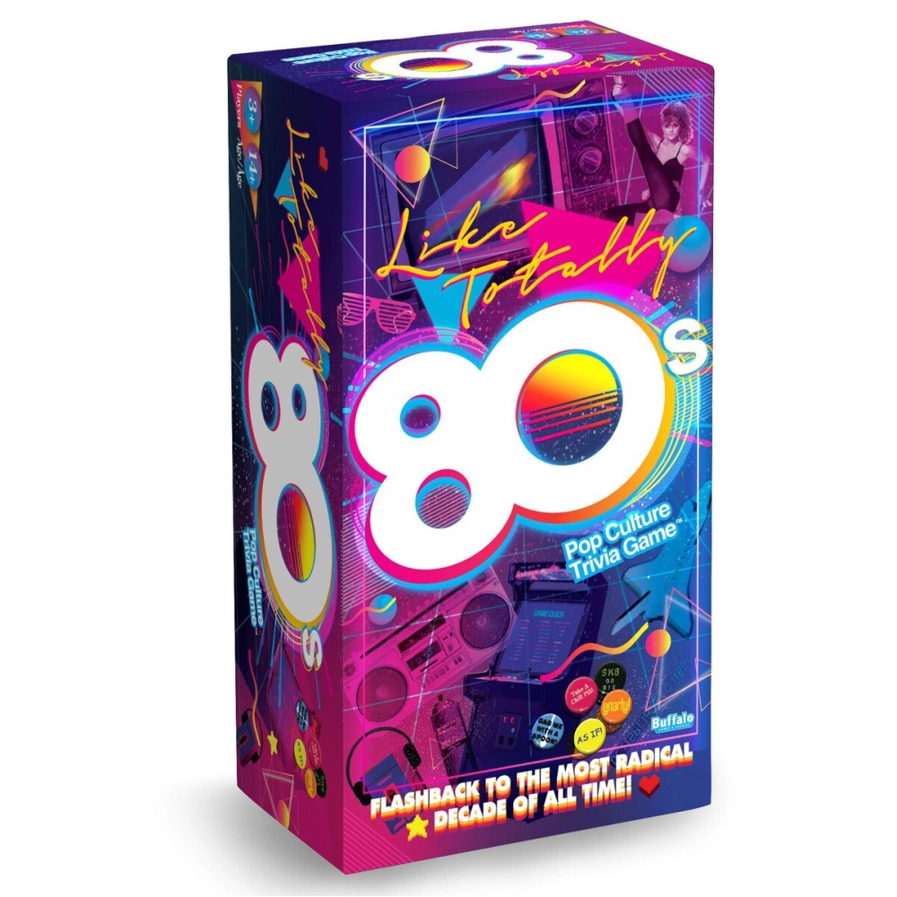 Buffalo Games Like Totally 80\'s - Pop Culture Trivia Game