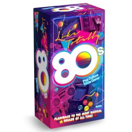 Buffalo Games Like Totally 80\'s - Pop Culture Trivia Game Buffalo Games Like Totally 80\'s - Pop Culture Trivia Game