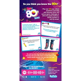 Buffalo Games Like Totally 80\'s - Pop Culture Trivia Game
