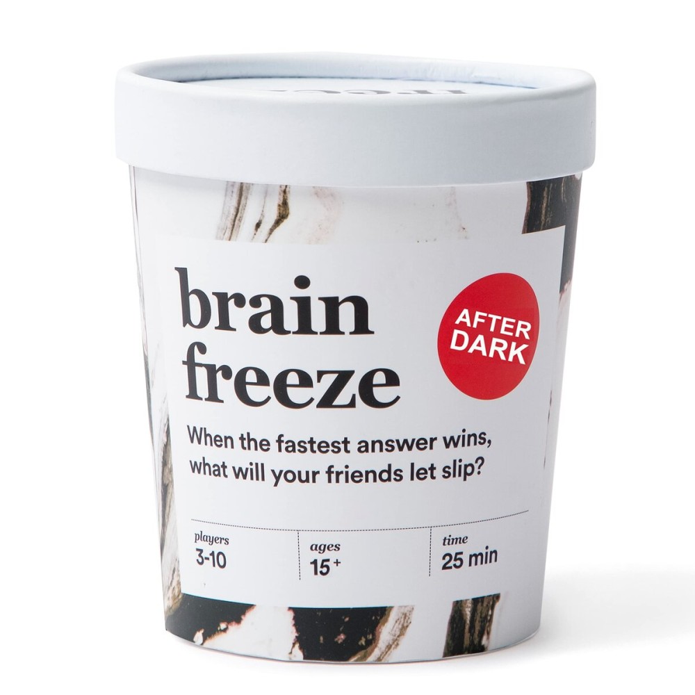 Brain Freeze After Dark Party Game - The Hilarious Speak-Before-You-Think Card Game for Friends, Family, College Students, Fun Parties and Board Games Night with Your Group Brain Freeze After Dark Party Game - The Hilarious Speak-Before-You-Think Card Game for Friends, Family, College Students, Fun Parties and Board Games Night with Your Group