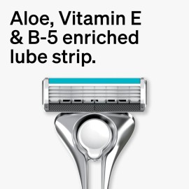 Schick Quattro Titanium 4-Blade Razors for Men | 1 Mens Razor Handle and 16 Refill Blades for Shaving