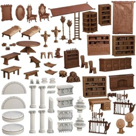 Mantic Games Terrain Crate - Adventurer\'s Crate Large Size Set | Highly-Detailed 3D Miniatures | Pre-Assembled Scenery Tabletop Game Accessory for Wargames, Board Games and RPGs | Made by Mantic Games Mantic Games Terrain Crate - Adventurer\'s Crate Large Size Set | Highly-Detailed 3D Miniatures | Pre-Assembled Scenery Tabletop Game Accessory for Wargames, Board Games and RPGs | Made by Mantic Games
