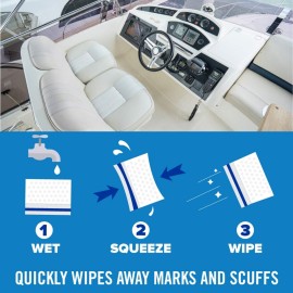 3PK Premium Boat Scuff Erasers, Boating Accessories for Cleaning, Gift for Pontoon, Fishing, Jon Boats, Decks, Vinyl and Hull Cleaner, Gadgets for Men and Women 3PK Premium Boat Scuff Erasers, Boating Accessories for Cleaning, Gift for Pontoon, Fishing, Jon Boats, Decks, Vinyl and Hull Cleaner, Gadgets for Men and Women