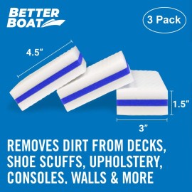 3PK Premium Boat Scuff Erasers, Boating Accessories for Cleaning, Gift for Pontoon, Fishing, Jon Boats, Decks, Vinyl and Hull Cleaner, Gadgets for Men and Women 3PK Premium Boat Scuff Erasers, Boating Accessories for Cleaning, Gift for Pontoon, Fishing, Jon Boats, Decks, Vinyl and Hull Cleaner, Gadgets for Men and Women