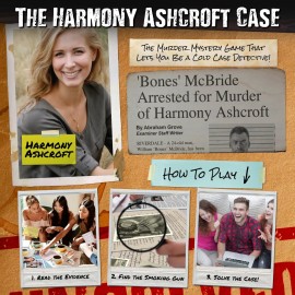 Unsolved Case Files | Ashcroft, Harmony - Cold Case Murder Mystery Game - Can You Solve The Crime? Who Killed Harmony? For Ages 14 and up Unsolved Case Files | Ashcroft, Harmony - Cold Case Murder Mystery Game - Can You Solve The Crime? Who Killed Harmony? For Ages 14 and up