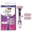BIC Click 5 Soleil Women\'s Disposable Razors; 5 Blades With a Moisture Strip For a Smoother Shave; 1 Handle and 3 Cartridges; 4 Piece Razor Set