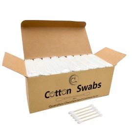Cotton Swabs with Wooden Sticks/Double Tipped Natural Bamboo Cotton Buds 900pcs Cotton Swabs with Wooden Sticks/Double Tipped Natural Bamboo Cotton Buds 900pcs