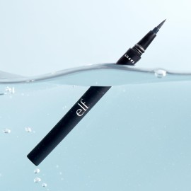 e.l.f. H2O Proof Eyeliner Pen, Felt Tip, Waterproof, Long-Lasting, High-Pigmented Liner For Bold Looks, Vegan & Cruelty-Free, Jet Black. 0.02 Fl Oz e.l.f. H2O Proof Eyeliner Pen, Felt Tip, Waterproof, Long-Lasting, High-Pigmented Liner For Bold Looks, Vegan & Cruelty-Free, Jet Black. 0.02 Fl Oz