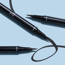 e.l.f. H2O Proof Eyeliner Pen, Felt Tip, Waterproof, Long-Lasting, High-Pigmented Liner For Bold Looks, Vegan & Cruelty-Free, Jet Black. 0.02 Fl Oz e.l.f. H2O Proof Eyeliner Pen, Felt Tip, Waterproof, Long-Lasting, High-Pigmented Liner For Bold Looks, Vegan & Cruelty-Free, Jet Black. 0.02 Fl Oz