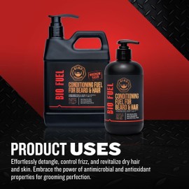 GIBS Grooming Biofuel Conditioning Fuel for Beard & Hair, 12 Fl Oz(Pack of 1) GIBS Grooming Biofuel Conditioning Fuel for Beard & Hair, 12 Fl Oz(Pack of 1)