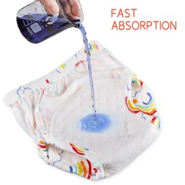 Toddler Potty Training Pants 4 Pack,Cotton Training Underwear Size 2T,3T,4T,Waterproof Underwear for Kids Pink 3T Toddler Potty Training Pants 4 Pack,Cotton Training Underwear Size 2T,3T,4T,Waterproof Underwear for Kids Pink 3T