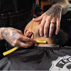 Professional Straight Razor - Ultra Exposed Straight Razor Kit with 10 Gravity Premium Blades, 2mm Exposed (The OG)