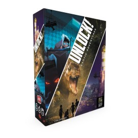 UNLOCK! Exotic Adventures Card Game - Escape Room-Inspired Cooperative Adventure, Fun Family Game for Kids and Adults, Ages 10+, 1-6 Players, 1 Hour Playtime, Made by Space Cowboys UNLOCK! Exotic Adventures Card Game - Escape Room-Inspired Cooperative Adventure, Fun Family Game for Kids and Adults, Ages 10+, 1-6 Players, 1 Hour Playtime, Made by Space Cowboys