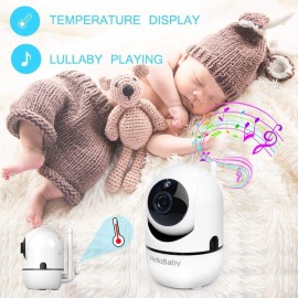 HelloBaby Baby Monitor with Remote Pan-Tilt-Zoom Camera and 3.2\'\' LCD Screen, Infrared Night Vision (Black) HelloBaby Baby Monitor with Remote Pan-Tilt-Zoom Camera and 3.2\'\' LCD Screen, Infrared Night Vision (Black)