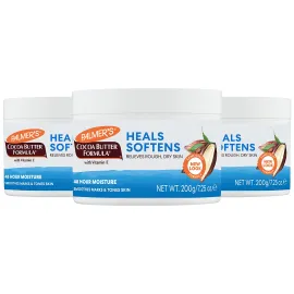 Palmer\'s Cocoa Butter Formula Daily Skin Therapy Solid Lotion, 7.5 Oz (Pack of 3) Intensive Body Moisturizer with Vitamin E for Extremely Dry & Eczema-Prone Skin, Helps Provide 48-Hour Deep Hydration