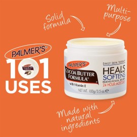 Palmer\'s Cocoa Butter Formula Daily Skin Therapy Solid Lotion, 7.5 Oz (Pack of 3) Intensive Body Moisturizer with Vitamin E for Extremely Dry & Eczema-Prone Skin, Helps Provide 48-Hour Deep Hydration