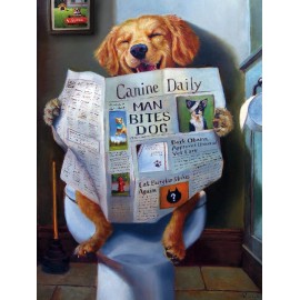 Buffalo Games - Lucia Heffernan - Dog Gone Funny - 750 Piece Jigsaw Puzzle For Adults -Challenging Puzzle Perfect for Game Nights - Finished Size is 24.00 x 18.00
